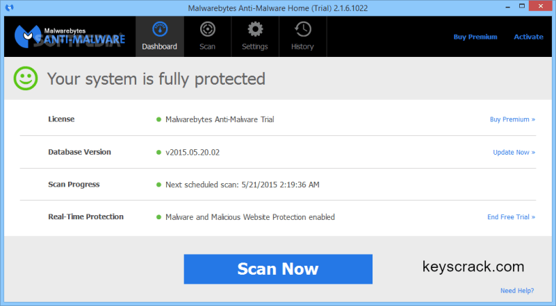 malwarebytes premium license 3.4.5
